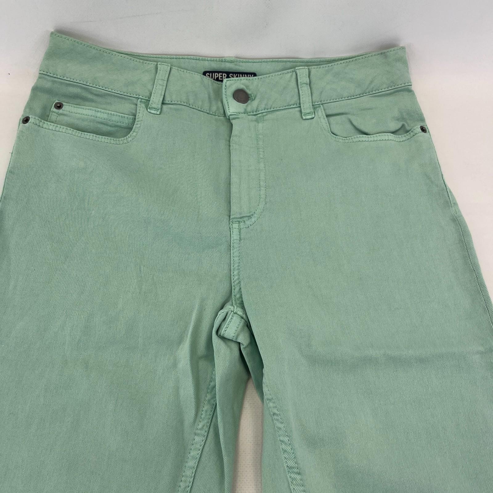 Marks & Spencer Mint Green Super Skinny Jeans - UK size 12R - BNWOT