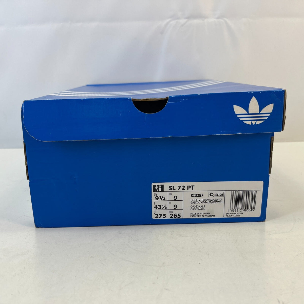 Adidas SL 72 PT KI3287 Grey Pink Trainers size UK 9 EU 43 1/3 Sneakers Shoes New
