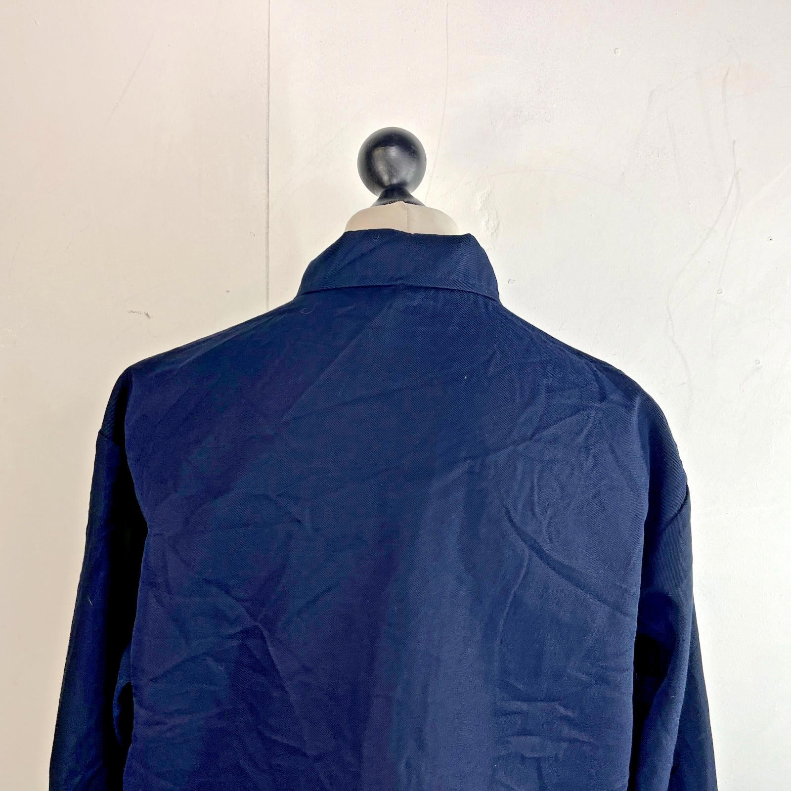 Vintage Challenger Horace Small Rocketeer Jacket 48R (2XL) Navy Blue Rockabilly