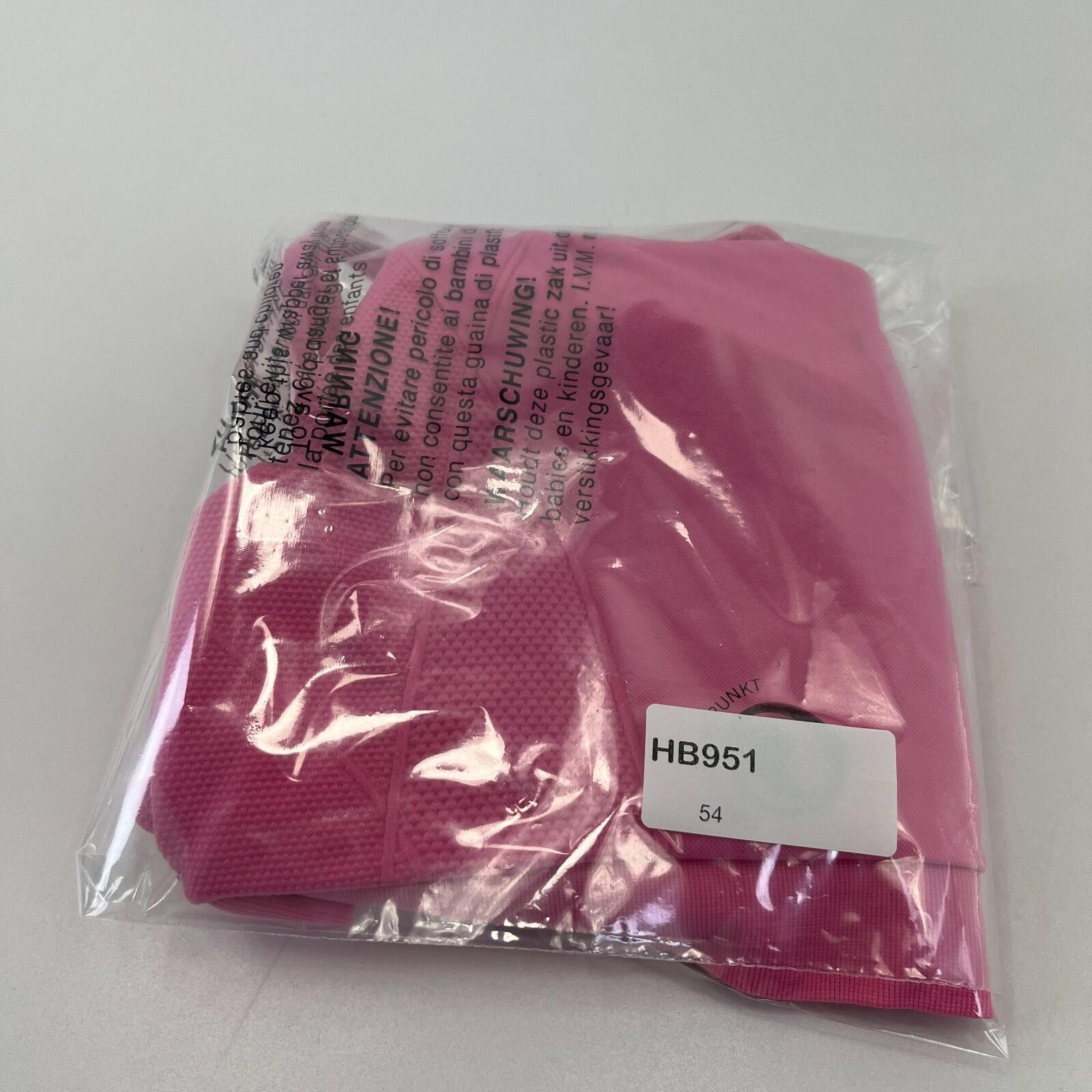 Sweaty Betty Foundation Seamless Padded Yoga Bra Navy Pink SB5849 size L  UK 14