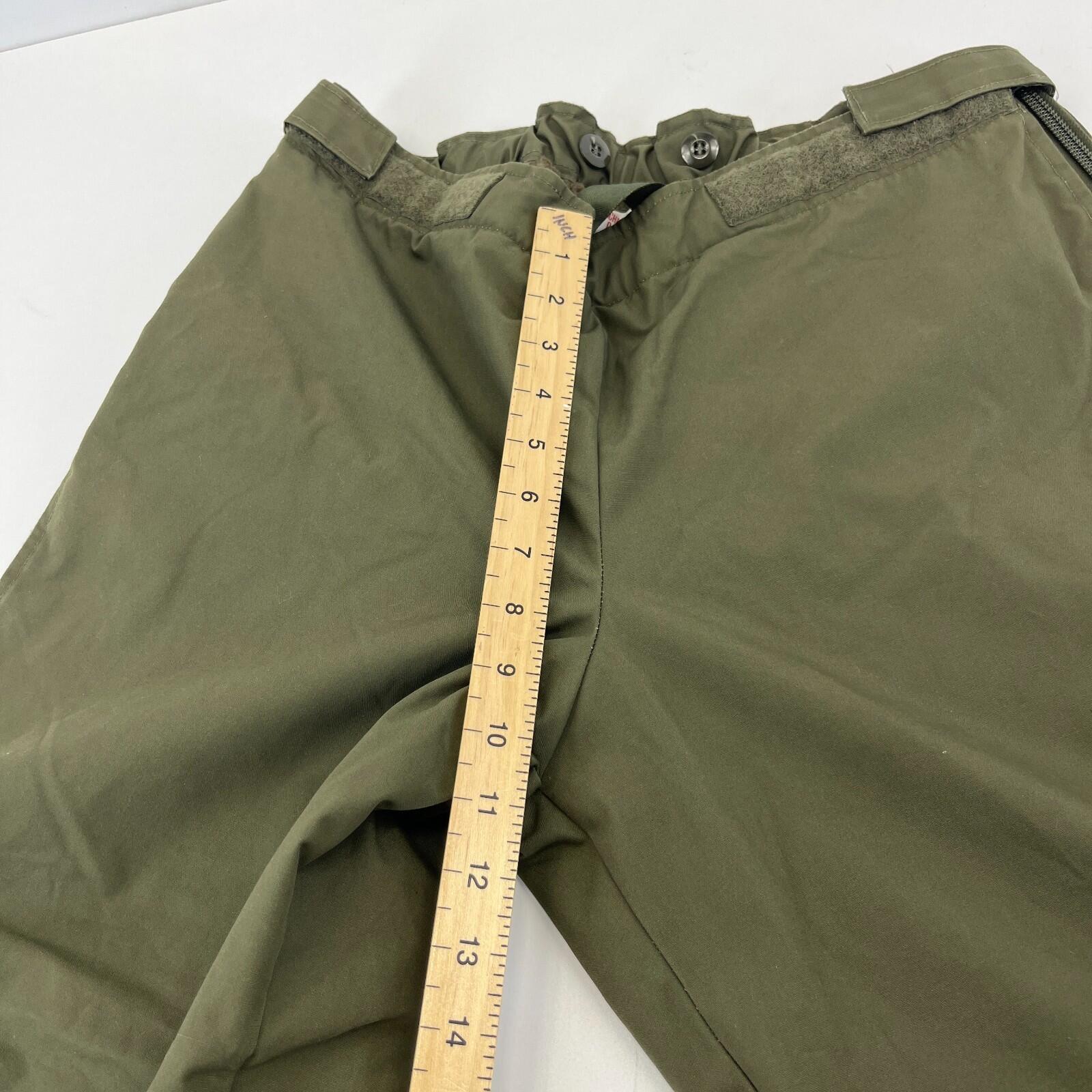 Army Fleece Lined Trouser Original German Military Waterproof Gore Tex Work Pant