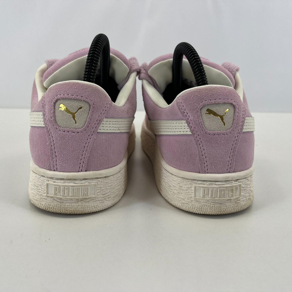 Puma Suede Leather XL with Wide Laces - Lilac Purple - UK size 5