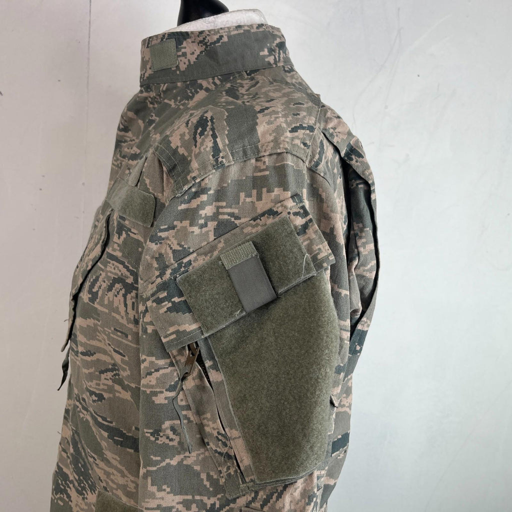 US Air Force Tactical Flight Duty Uniform Jacket Tiger Stripe BDU Medium Short