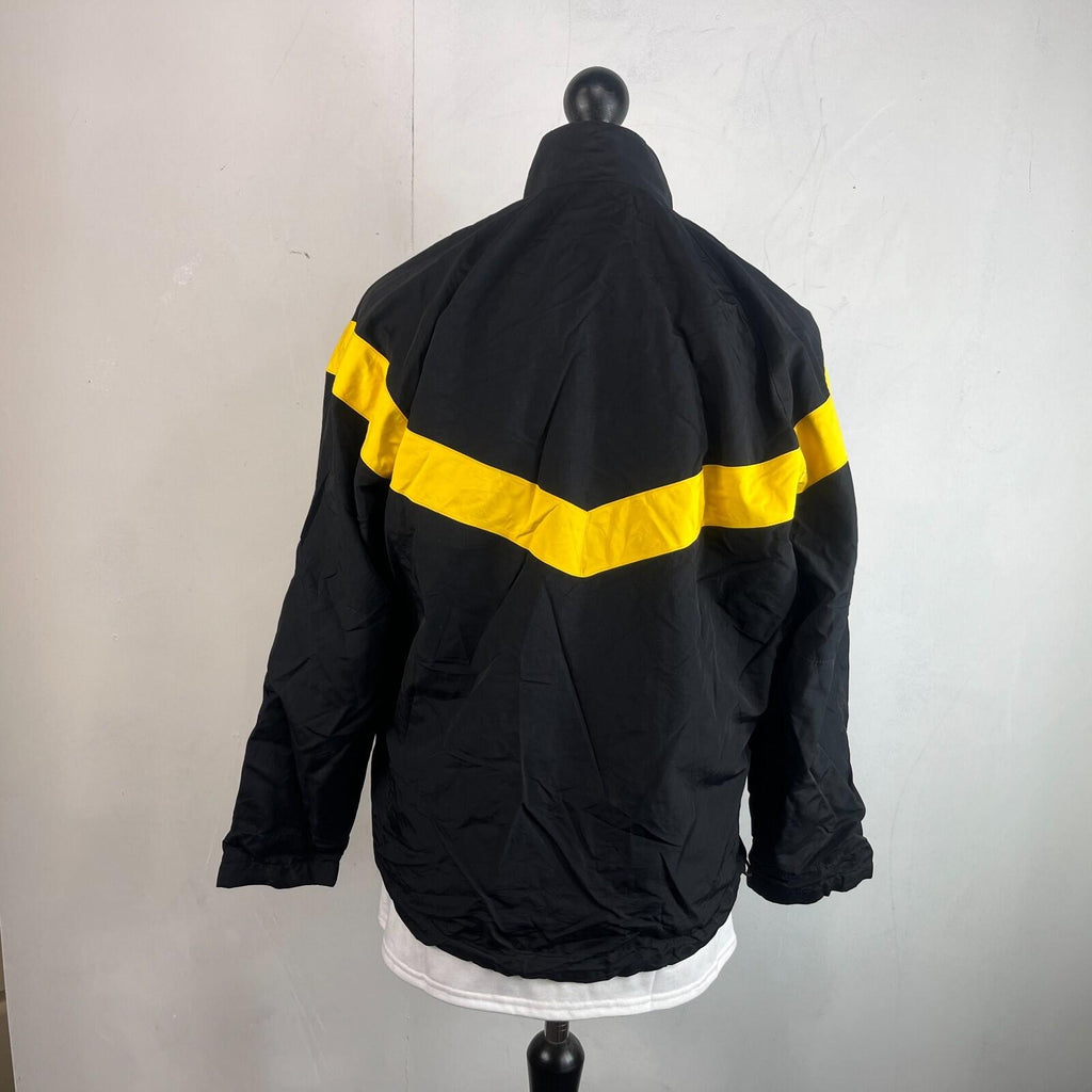 US Army Bomber Jacket in Black & Yellow Windbreaker US size Medium-Short