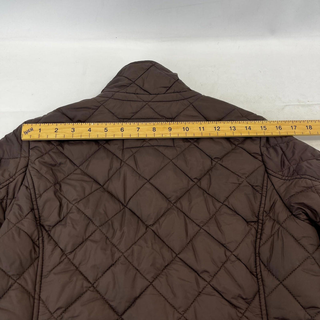 Tom Joule Joules Quilted Jacket in Chocolate Brown UK size 10