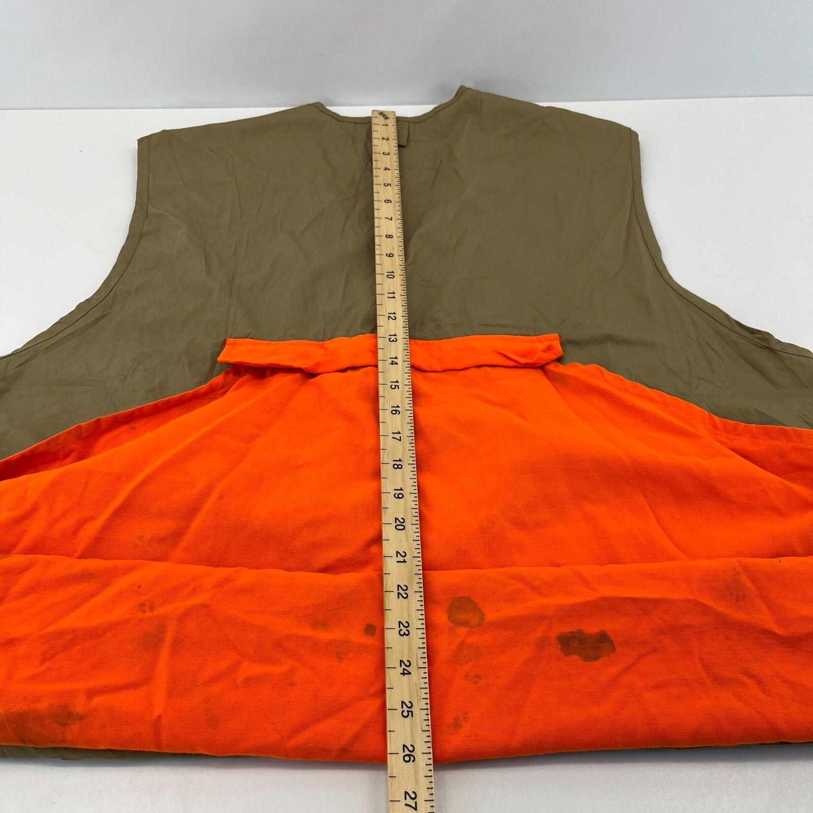 Cabela's Men's Fishing Hunting Gilet Vest with Cartridge Slots size 2XL