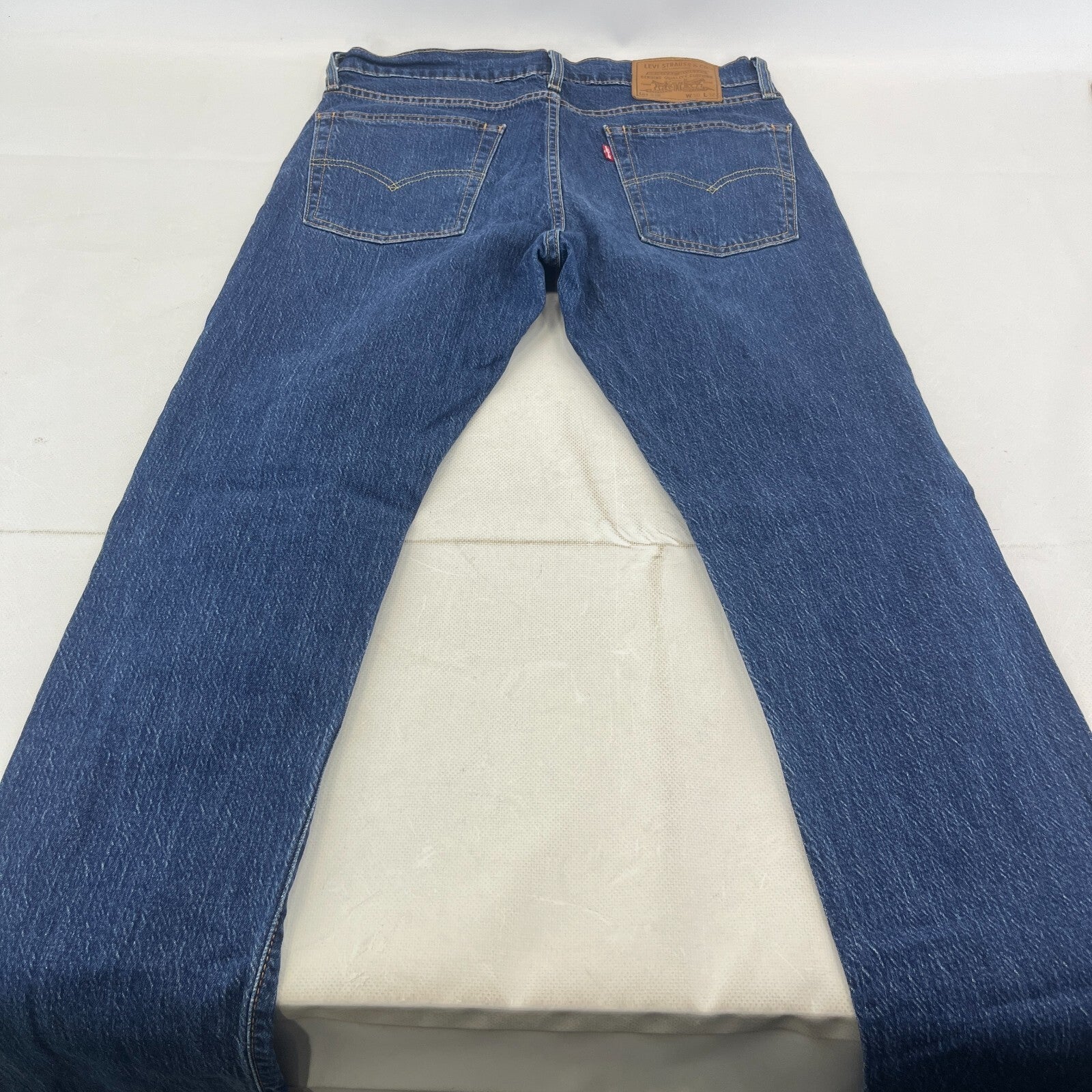 Levi's 510 Premium Big E Jeans W30" L32" Mid Blue Denim Slim Stretch