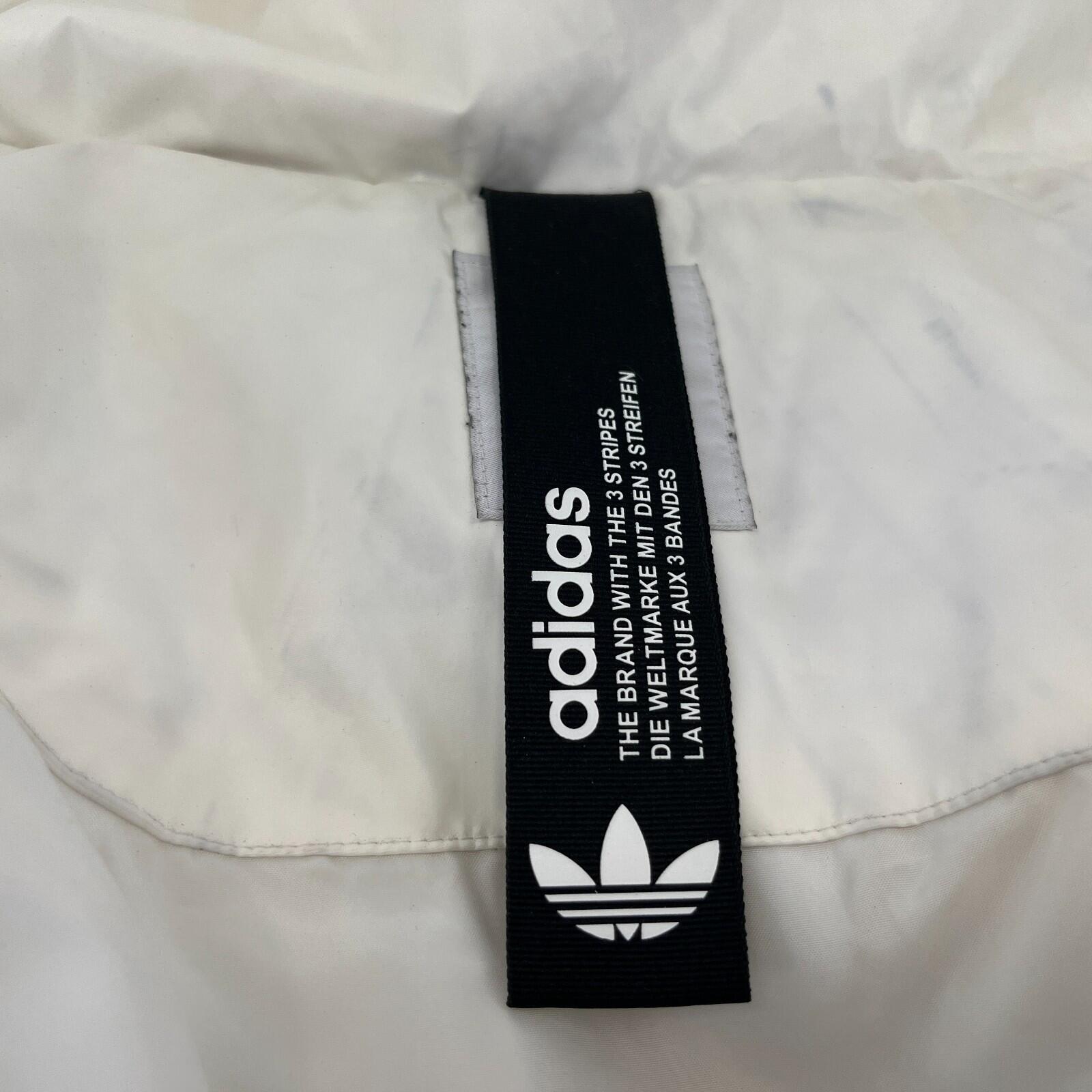 Adidas Prime Green Water Resist Quilted Jacket Duck Down Filled size 6 Oversized