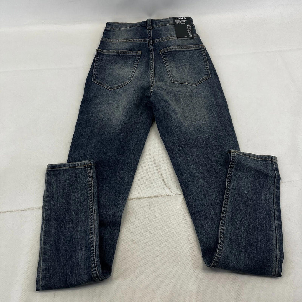C&A Divided Mid Blue Super Skinny Jeans Women's UK size 6R - NWOT