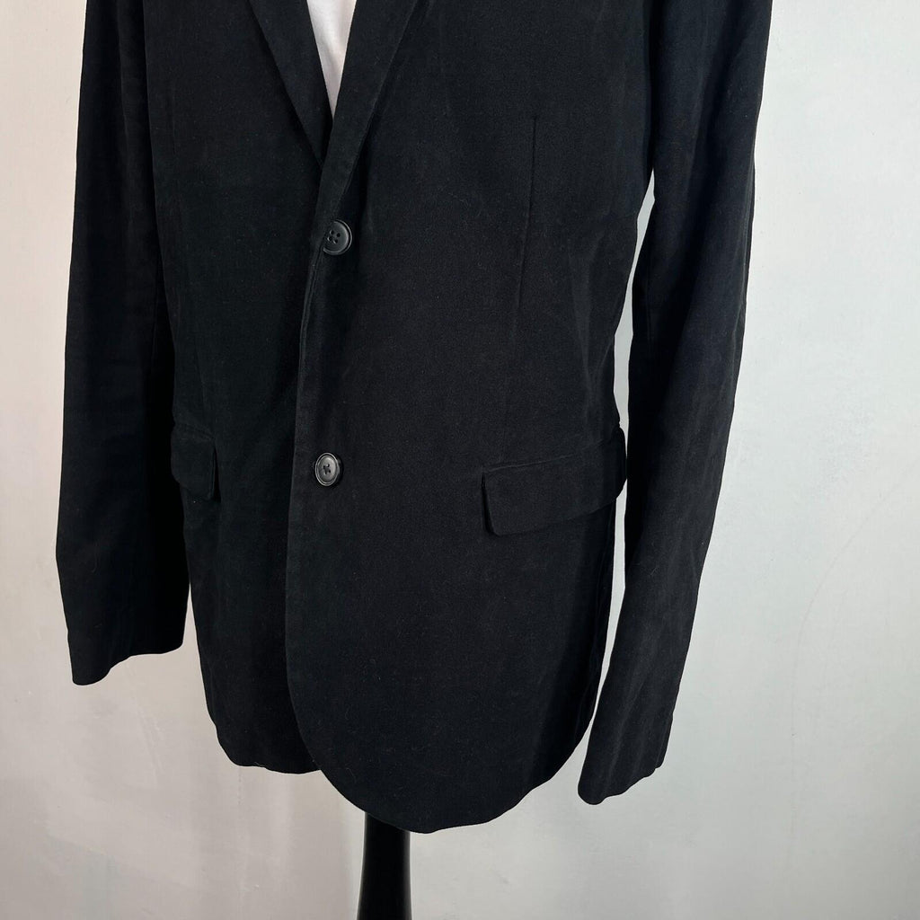 Gap Moleskin Jacket Blazer Men’s 100% Cotton size XL in Black