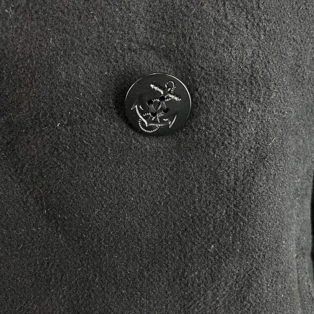Genuine US Navy Black Wool Deck Jacket size XL Mil-Tec Formal Military