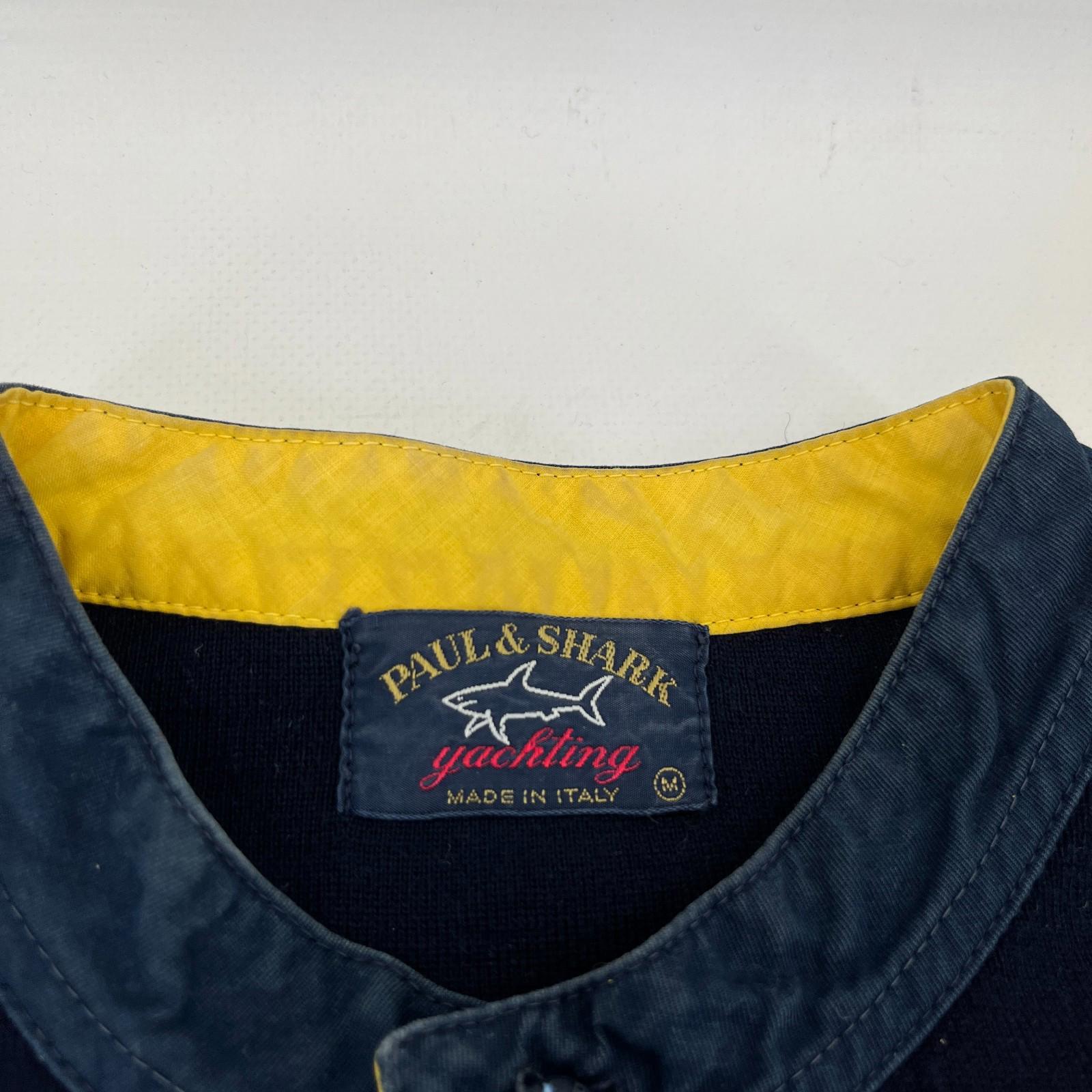Paul & Shark Cotton Blend Jumper Men's size M in Navy Blue