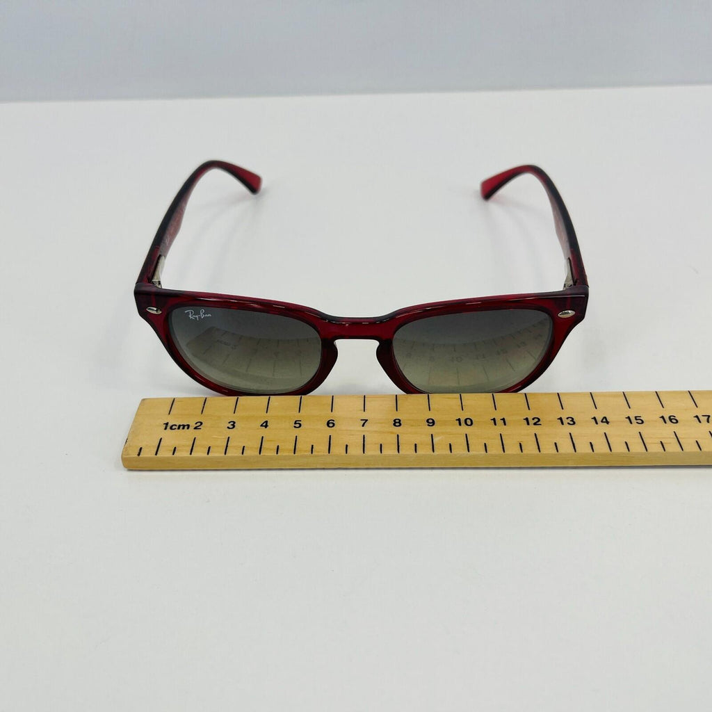 Ray-Ban RB4140 735/32 49/20 145 2N Sunglasses in Red Rubin 49mm Lenses - New