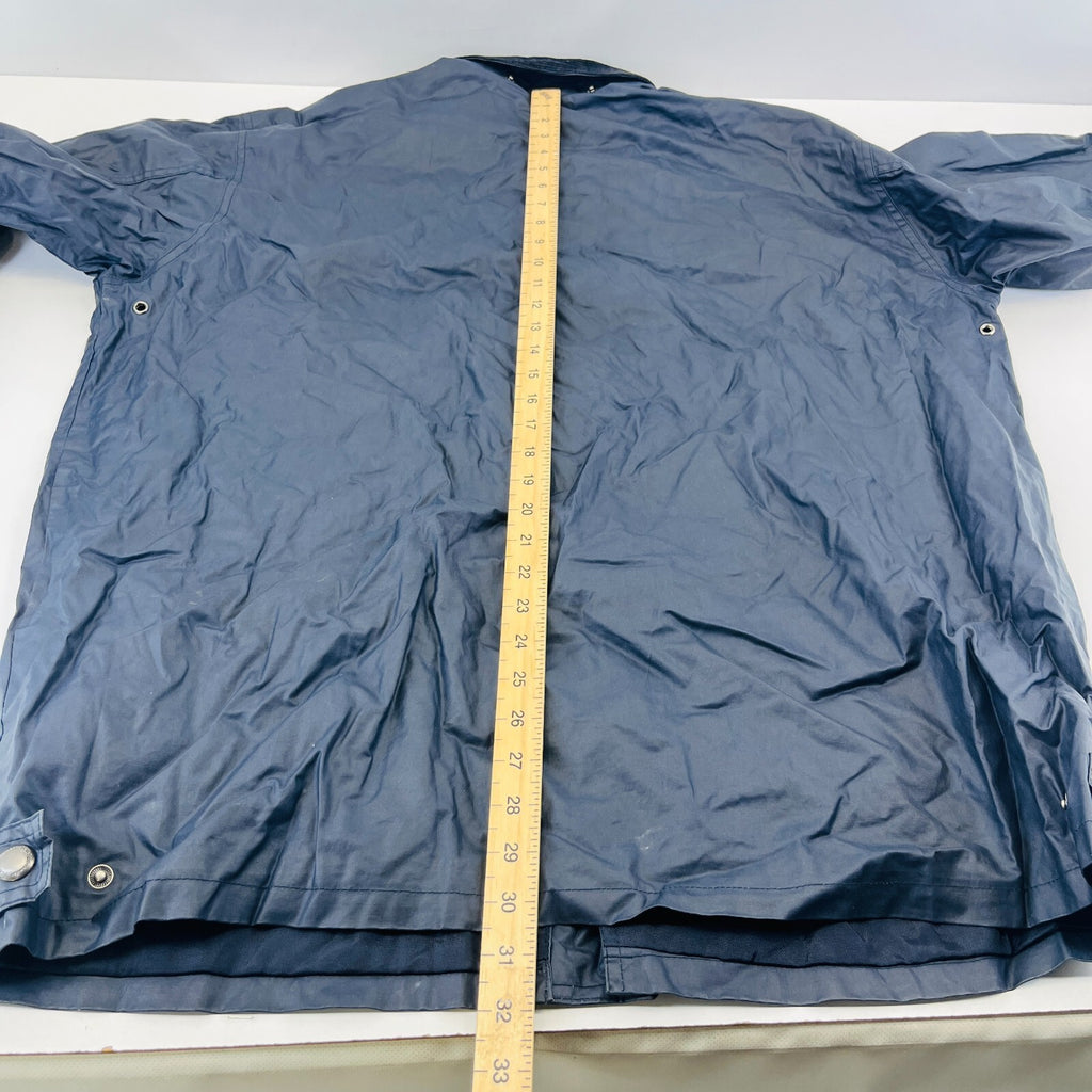 Glengreen Made in England Wax Jacket in Black size Large