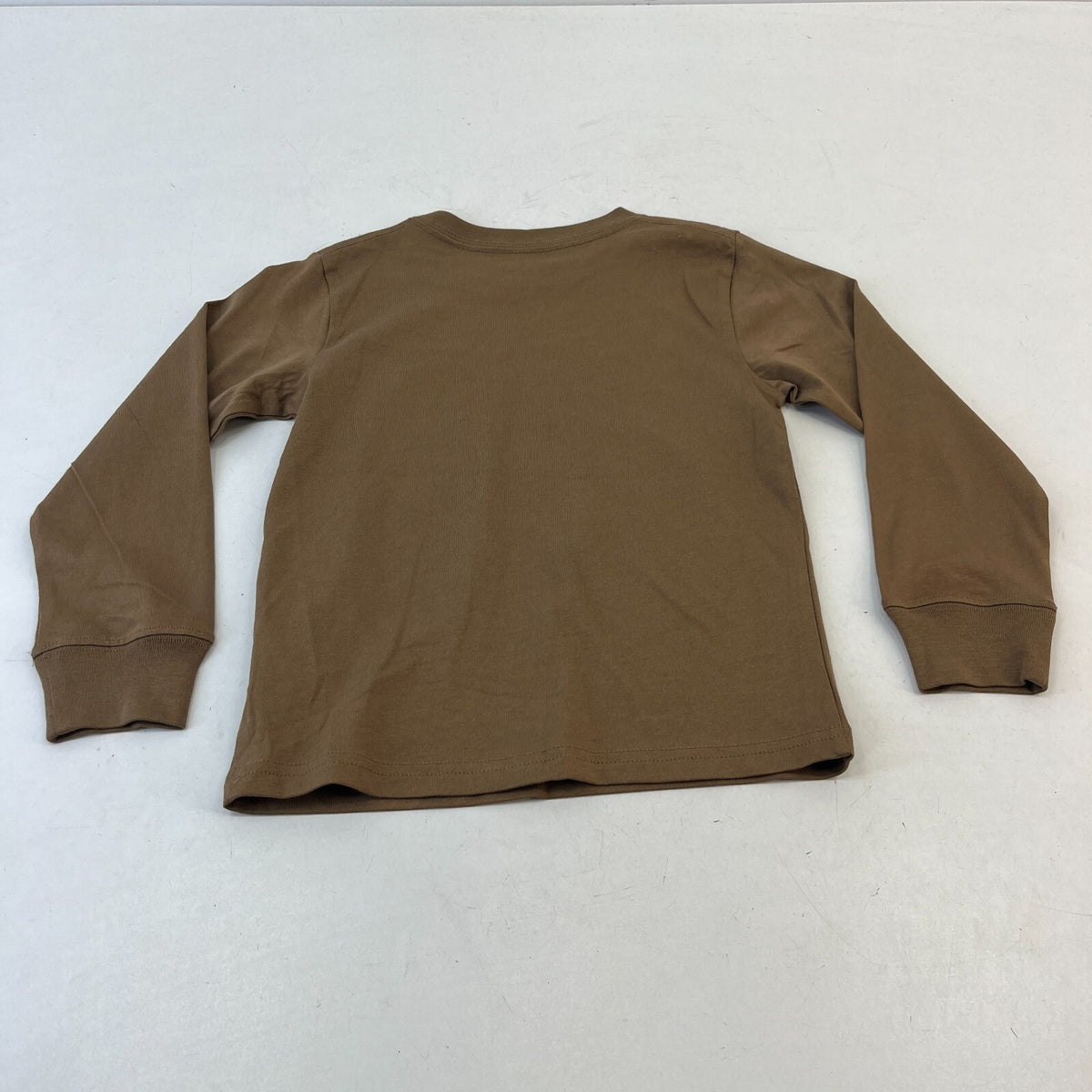 Carhartt Kids Khaki Brown Graphic Print Long Sleeve T-Shirt size 4 years - New