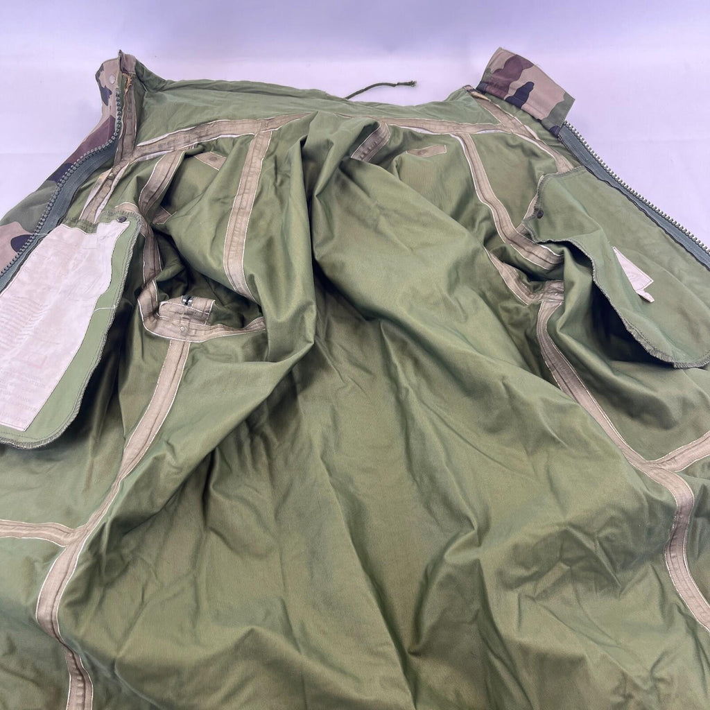 French Military Army Gore Tex Jacket Waterproof Camouflage size 88L + Stow Hood