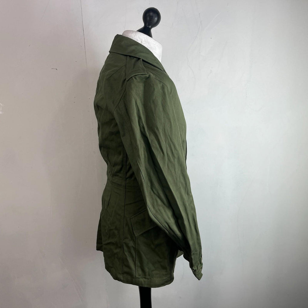 Vintage 1962 British Army James Smith & Co Olive Green Overall Jacket Size 4