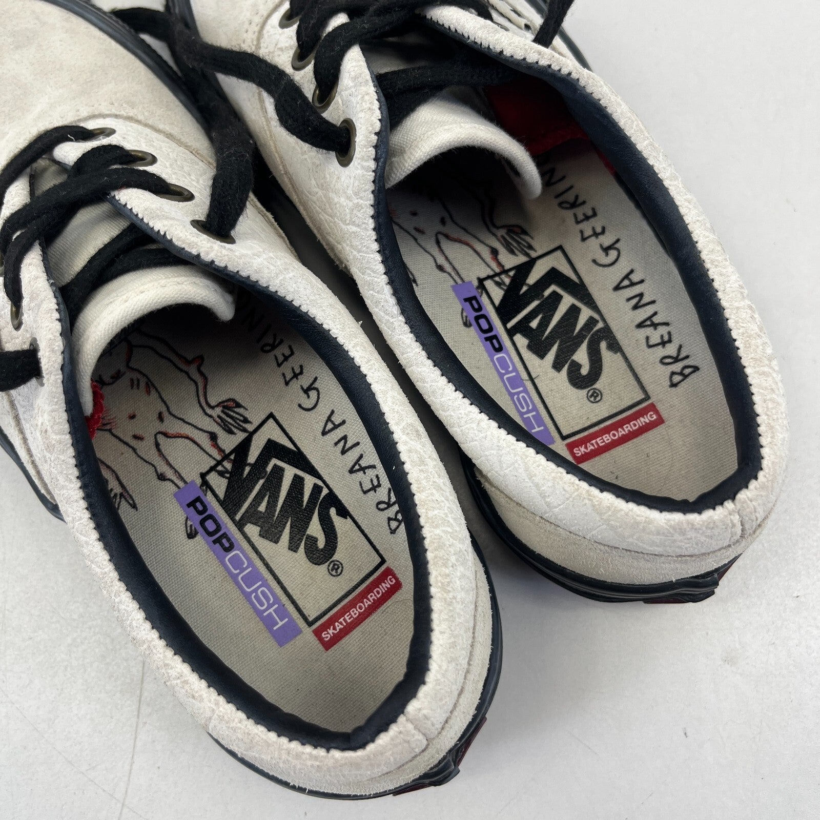 Rare Vans Breanna Geering Pop Cush Skate Era Skate Trainers Shoes UK 3.5  EU 36