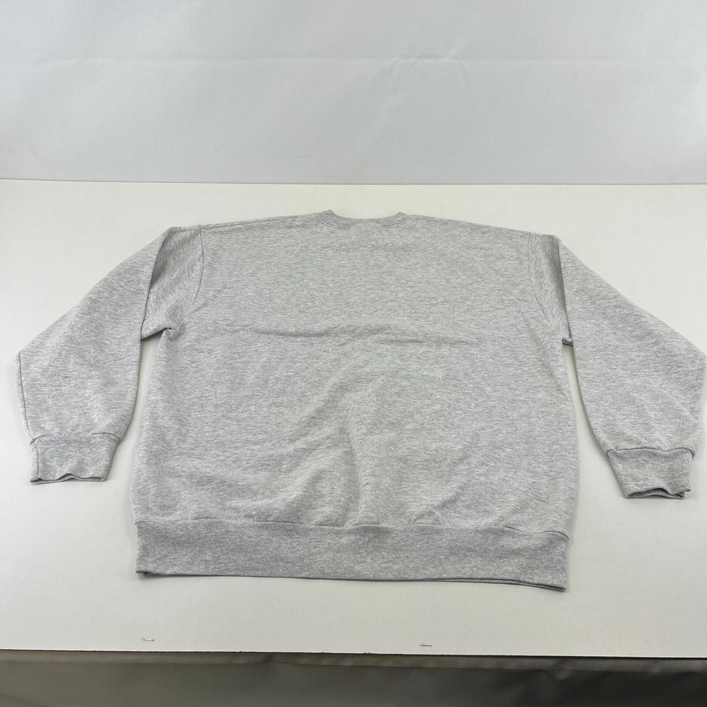 Genuine US Army Issue Grey Spellout Sweatshirt size US Medium (UK Large)