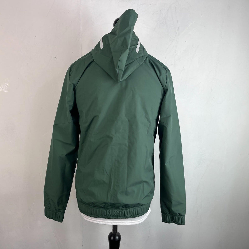 Adidas Celtic FC Waterproof Football Training Jacket Hooded size XS Oversized