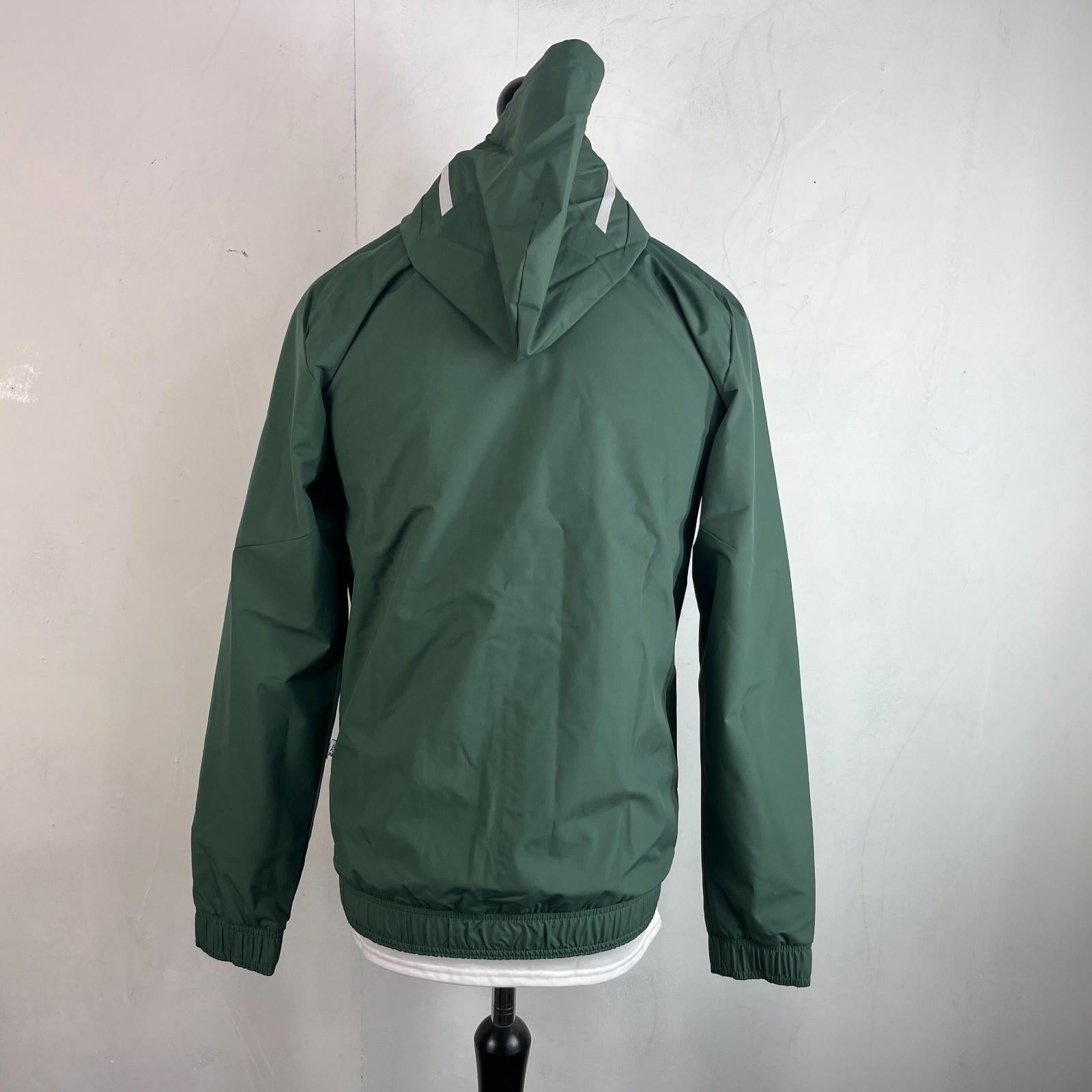 Adidas Celtic FC Waterproof Football Training Jacket Hooded size XS Oversized