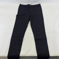 Clockhouse Womens Black/Purple Striped Jeans Cotton Blend Skinny size 40R NWOT