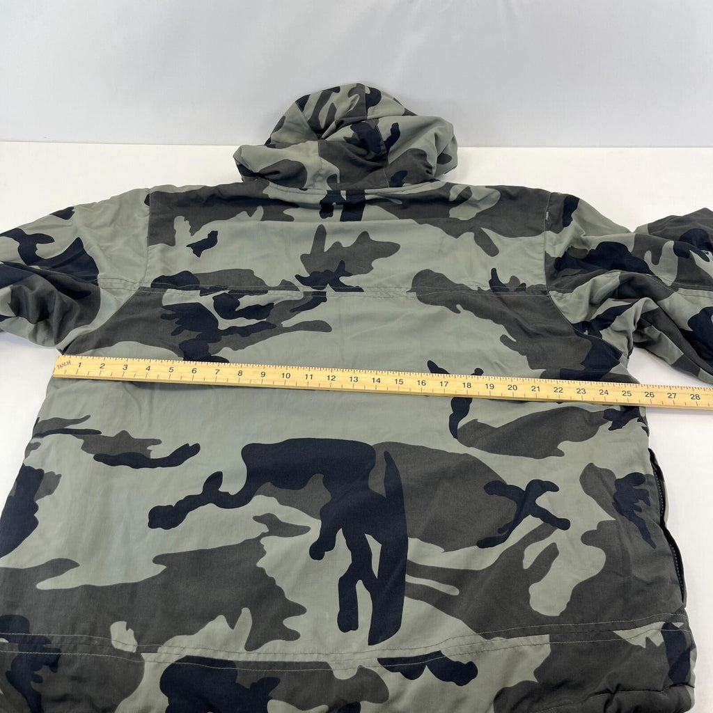 Ezekiel Grey Camo Pullover Jacket Skate Streetwear size L - E2EK1EL