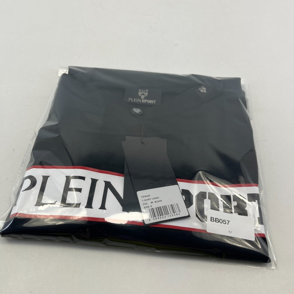 Plein Sport T-Shirt Men's size Small Black Short Sleeves