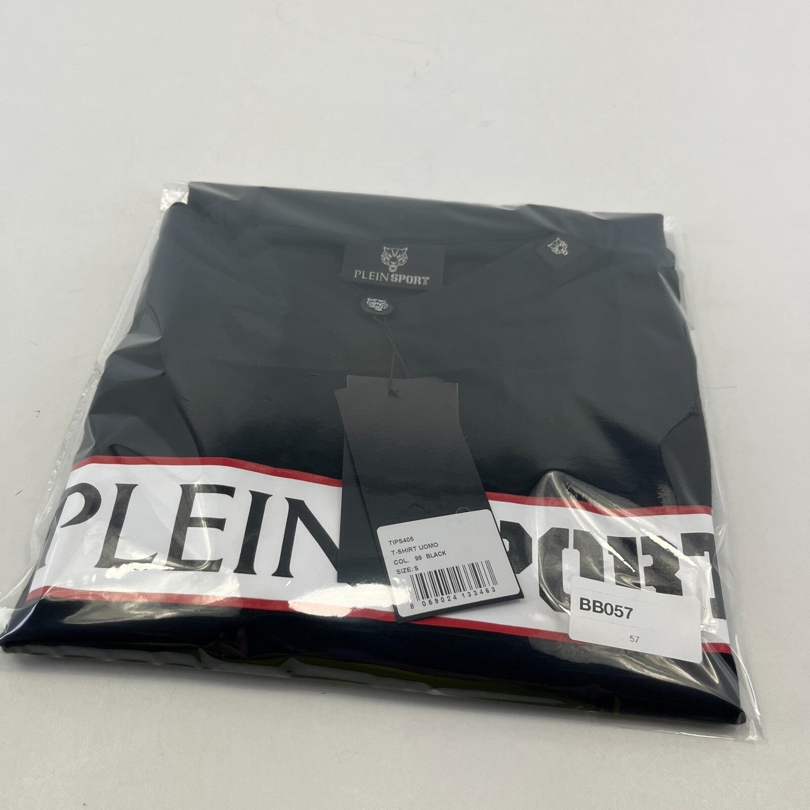 Plein Sport T-Shirt Men's size Small Black Short Sleeves