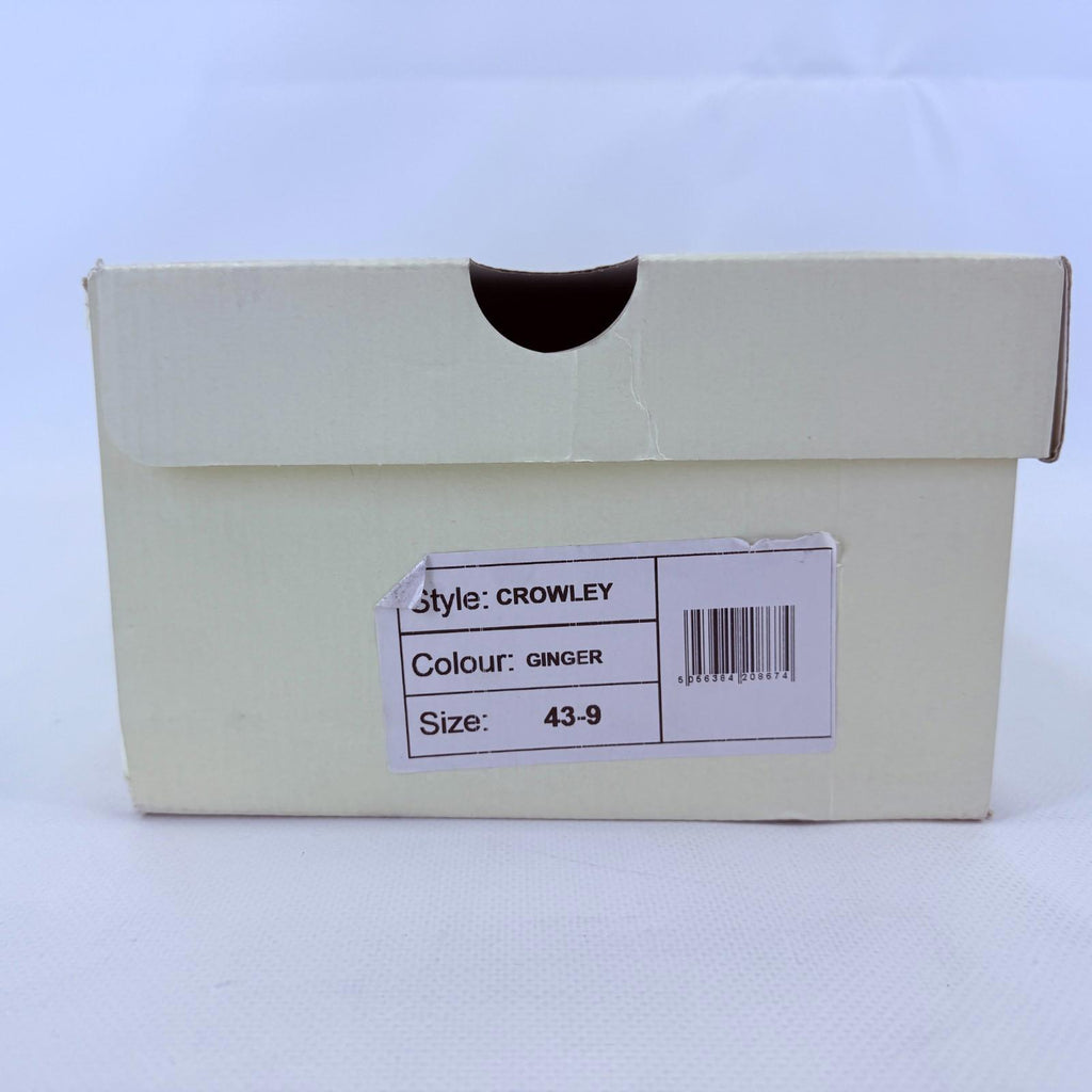 Delicious Junction Crowley Suede Desert Boots in Ginger Brown size UK 9 EU 43