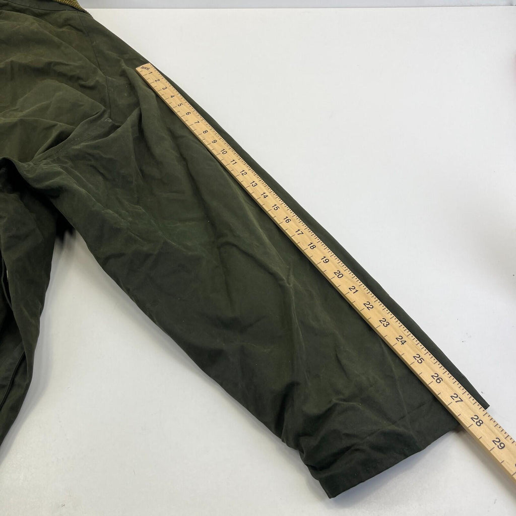 Decathlon Geologic Green Wax Jacket Size 3XL w/ Poachers Pocket Hunting Shooting