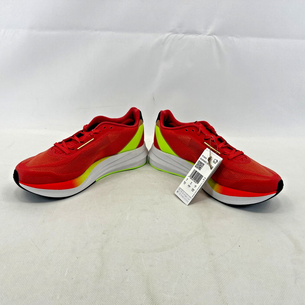 Adidas Duramo Speed Running Trainers Runners Red & White IF3543 UK size 8 - New