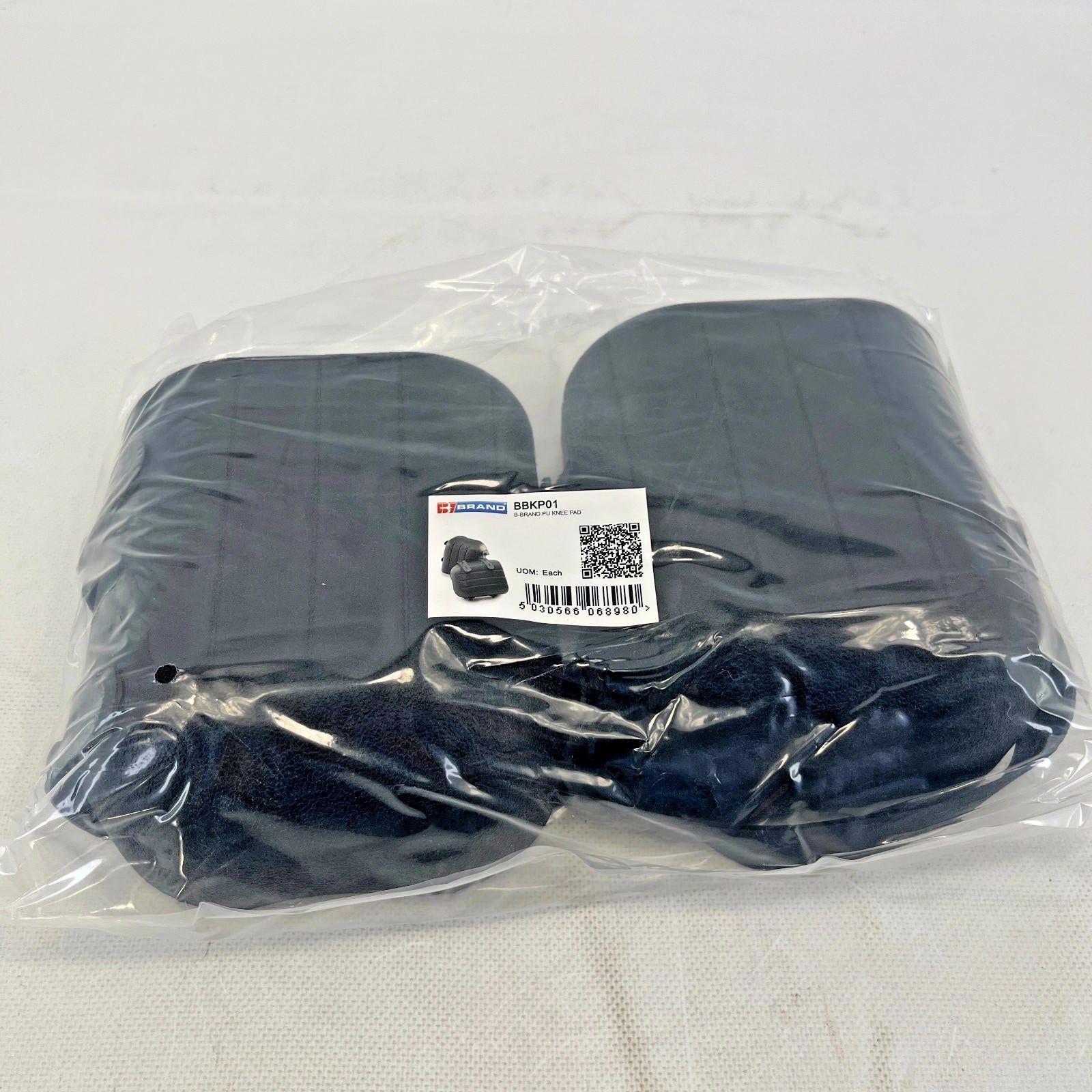 Beeswift B-Brand Heavy Duty Anti-Slip Hard PU Knee Pads 1 Pair Black