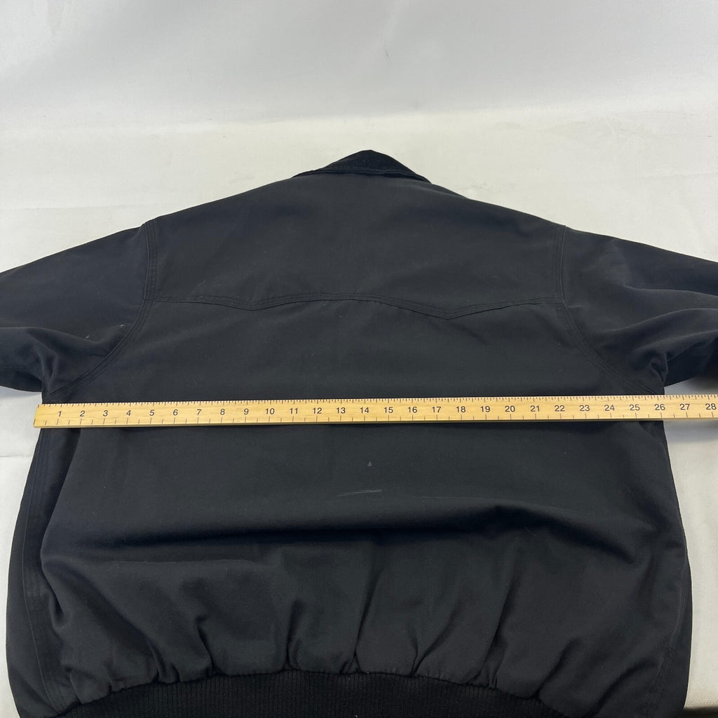 Carhartt Men’s Thermal Quilted Chore Jacket Black size XL VGC Americana