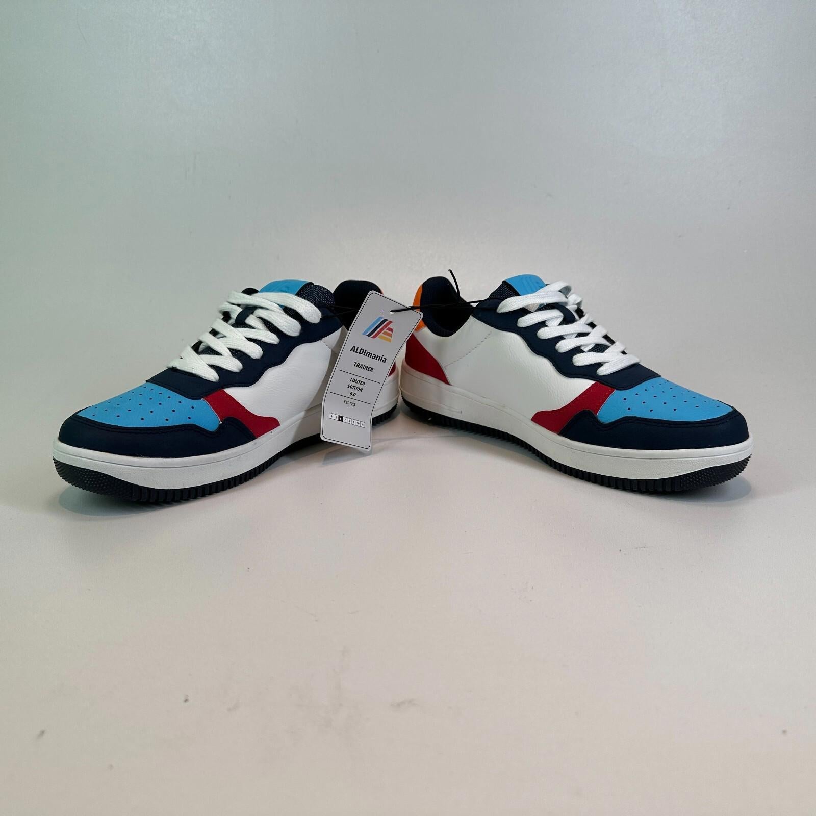 ALDImania Trainers EXCLUSIVE ALDI Mania LIMITED EDITION UK Adult size 4