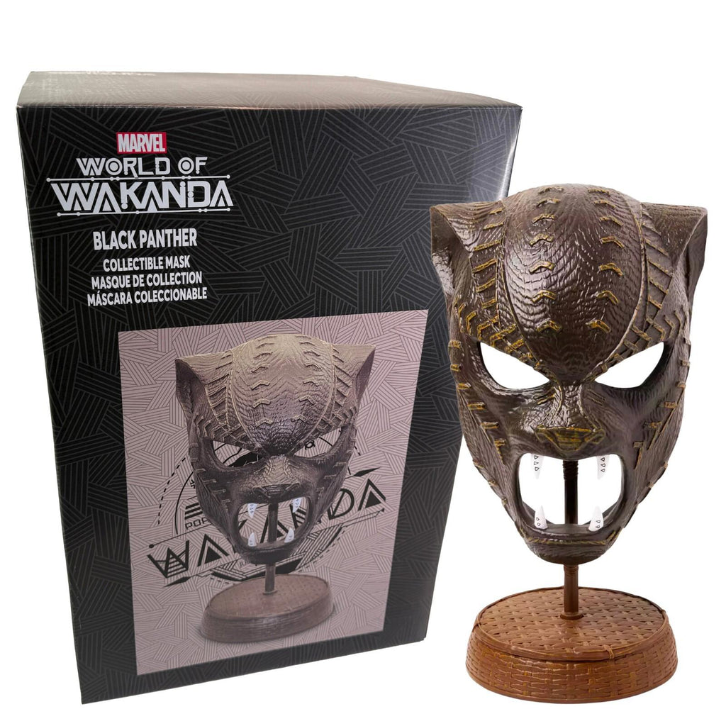 Marvel WORLD OF WAKANDA Black Panther 1:1 Collectible Mask Disney Collectors