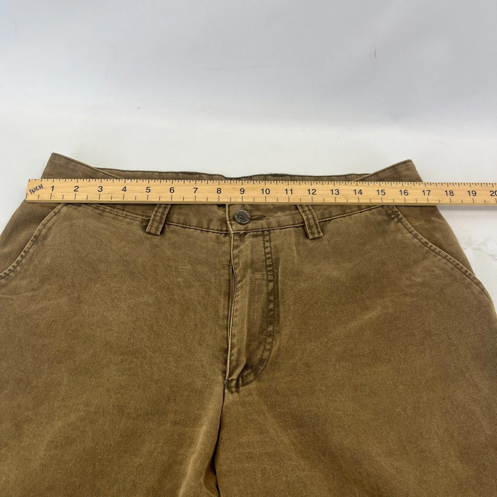 Camel Active Tan Brown Straight Leg Cotton Jeans - Zip Fly W34" L34"