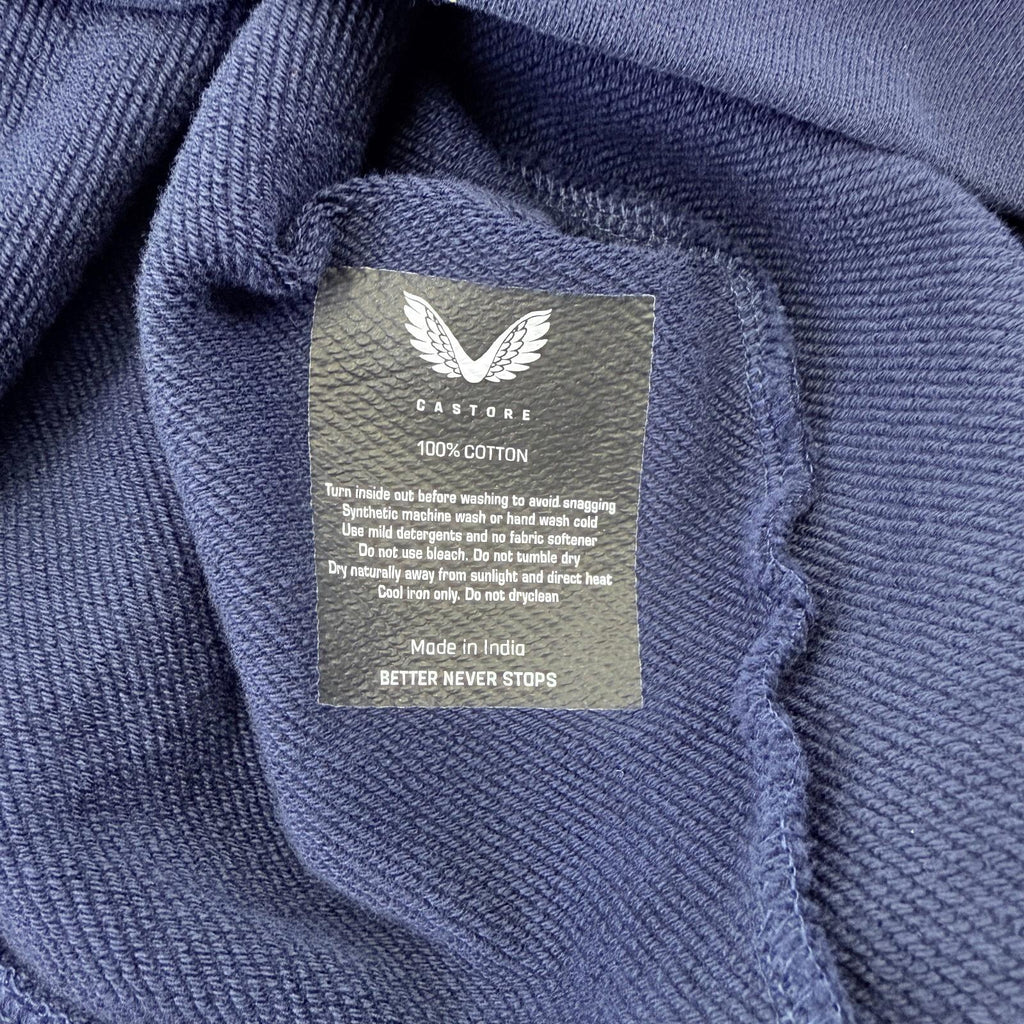 AMC Castore Andy Murray Tennis Hoodie Navy Blue Pullover Mens size S - NWOT