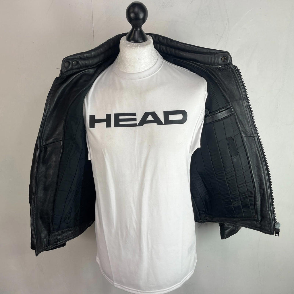 Buffalo Women's Motorcycle Biker Leather Jacket size 8 (Small) Thermal Lined