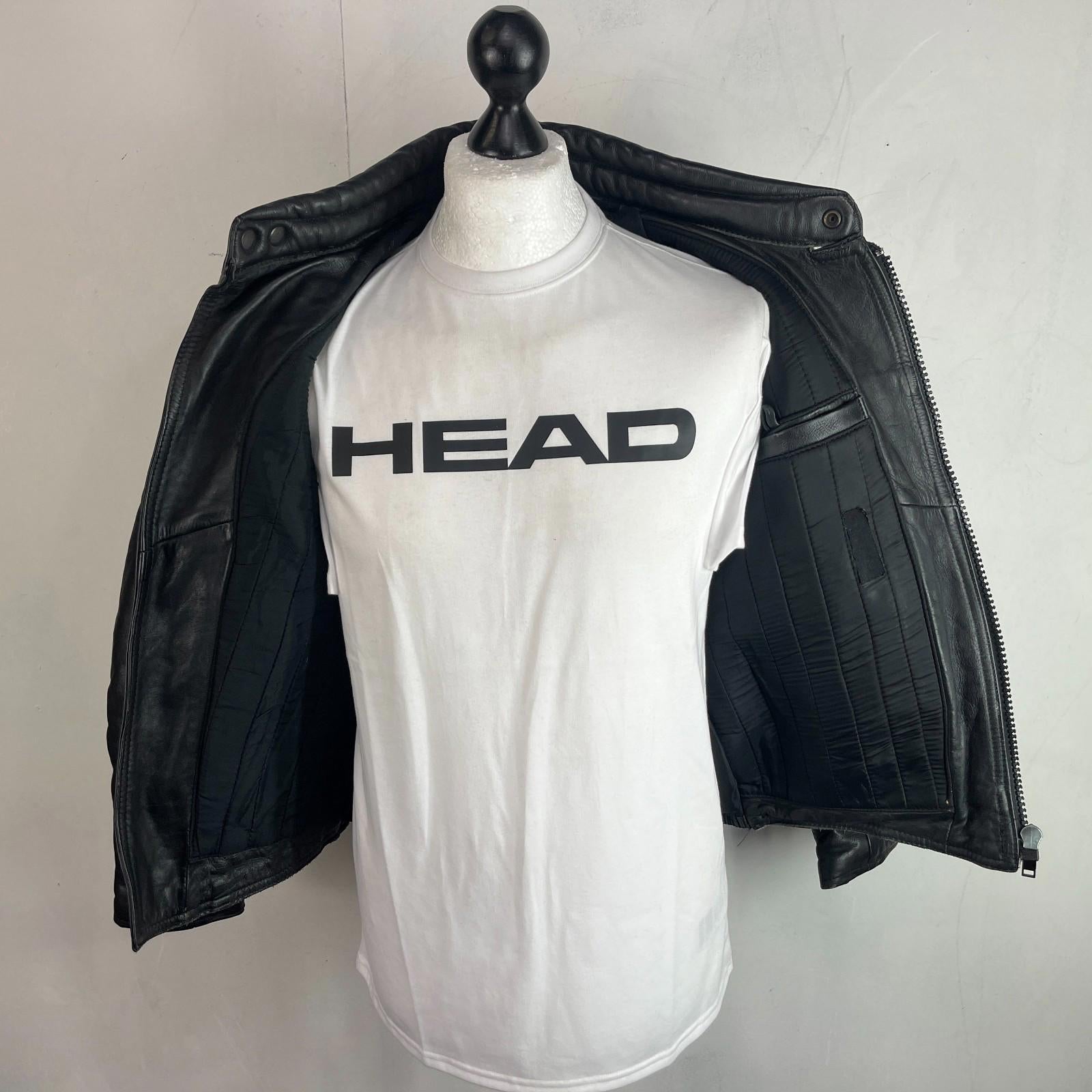 Buffalo Women's Motorcycle Biker Leather Jacket size 8 (Small) Thermal Lined