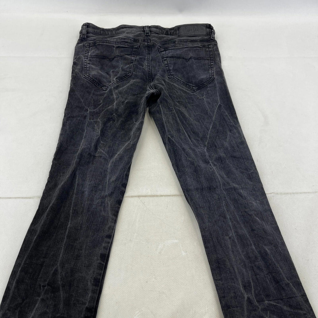 Diesel Women's Skinzee Super Slim Skinny Stretch Jeans W31 L30 Black Denim