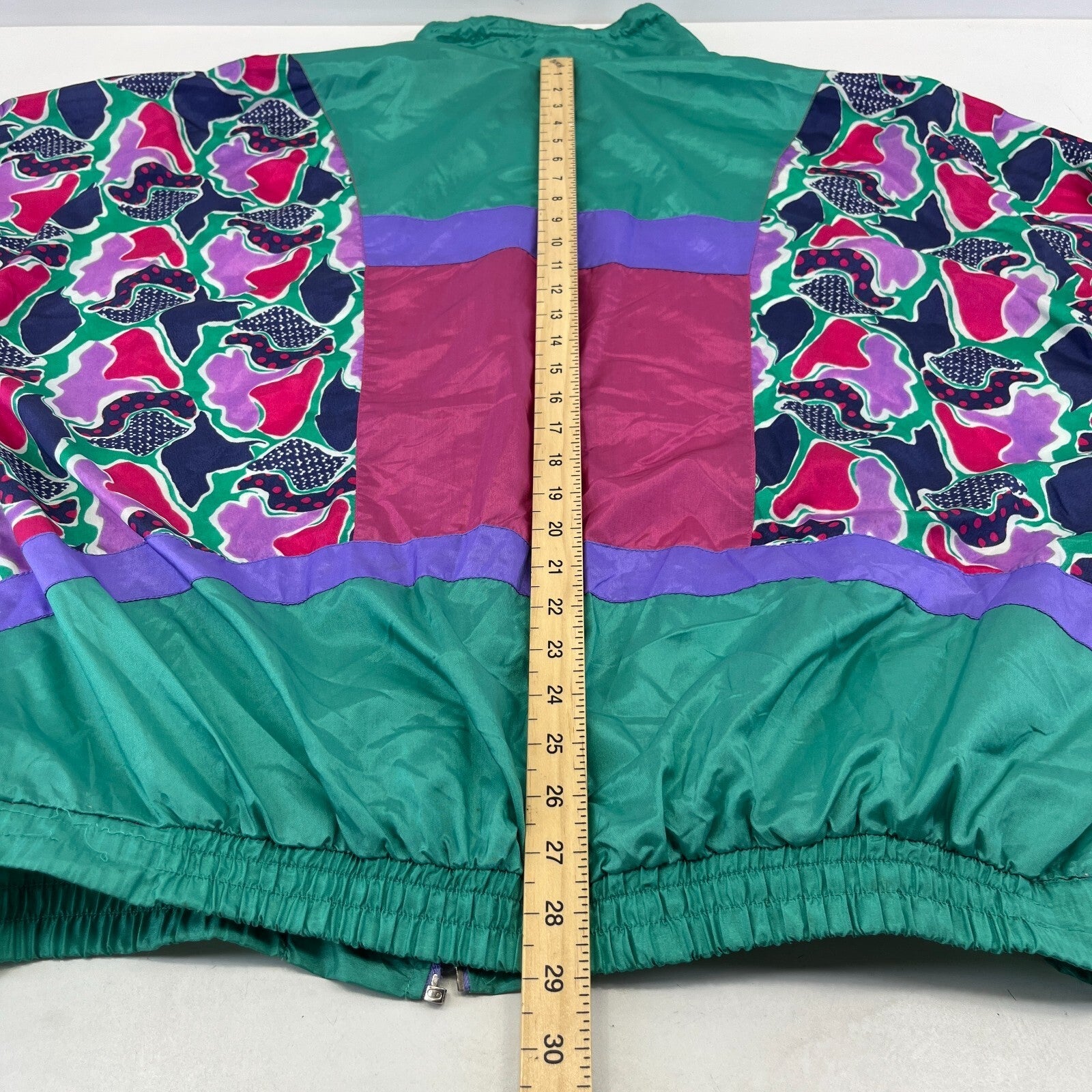 Vintage 80s Shell Suit Top Jacket Mens XL Windbreaker Rave Festival