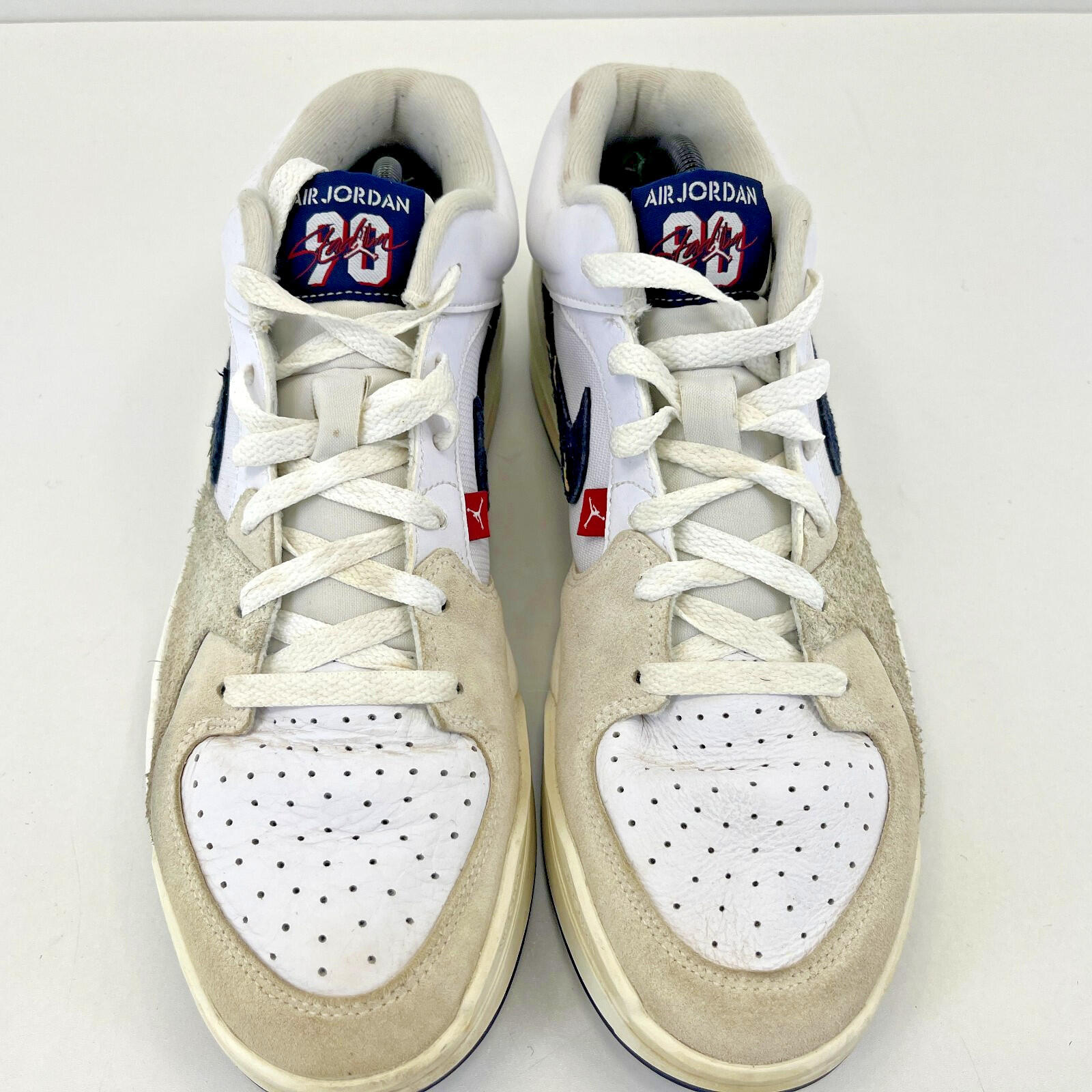 Nike Jordan Stadium 90 Men's Trainers Shoes White size UK 10