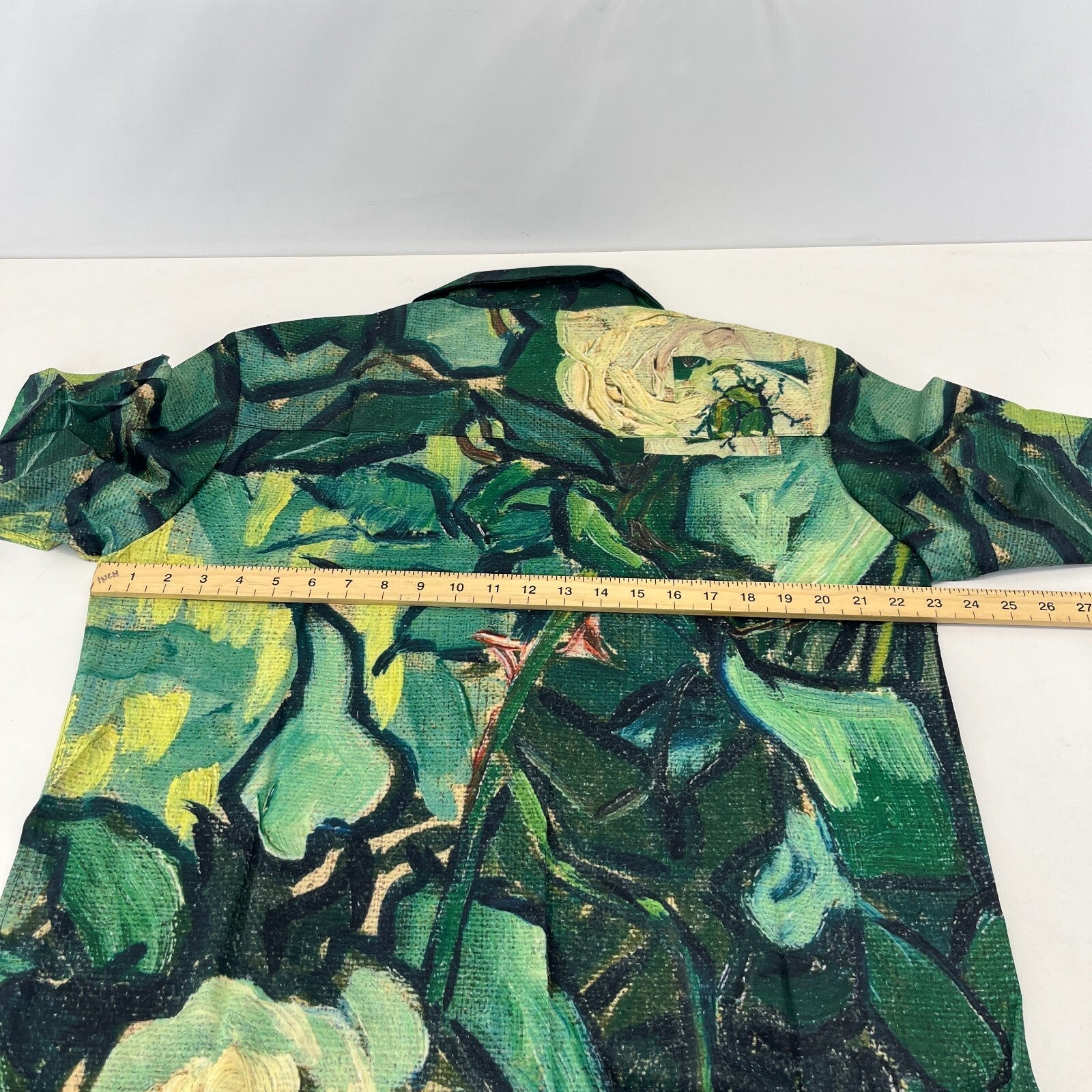 Gloomy Bear AOP Short Sleeve Shirt Forest Jungle Print size L - Sh*te Shirt