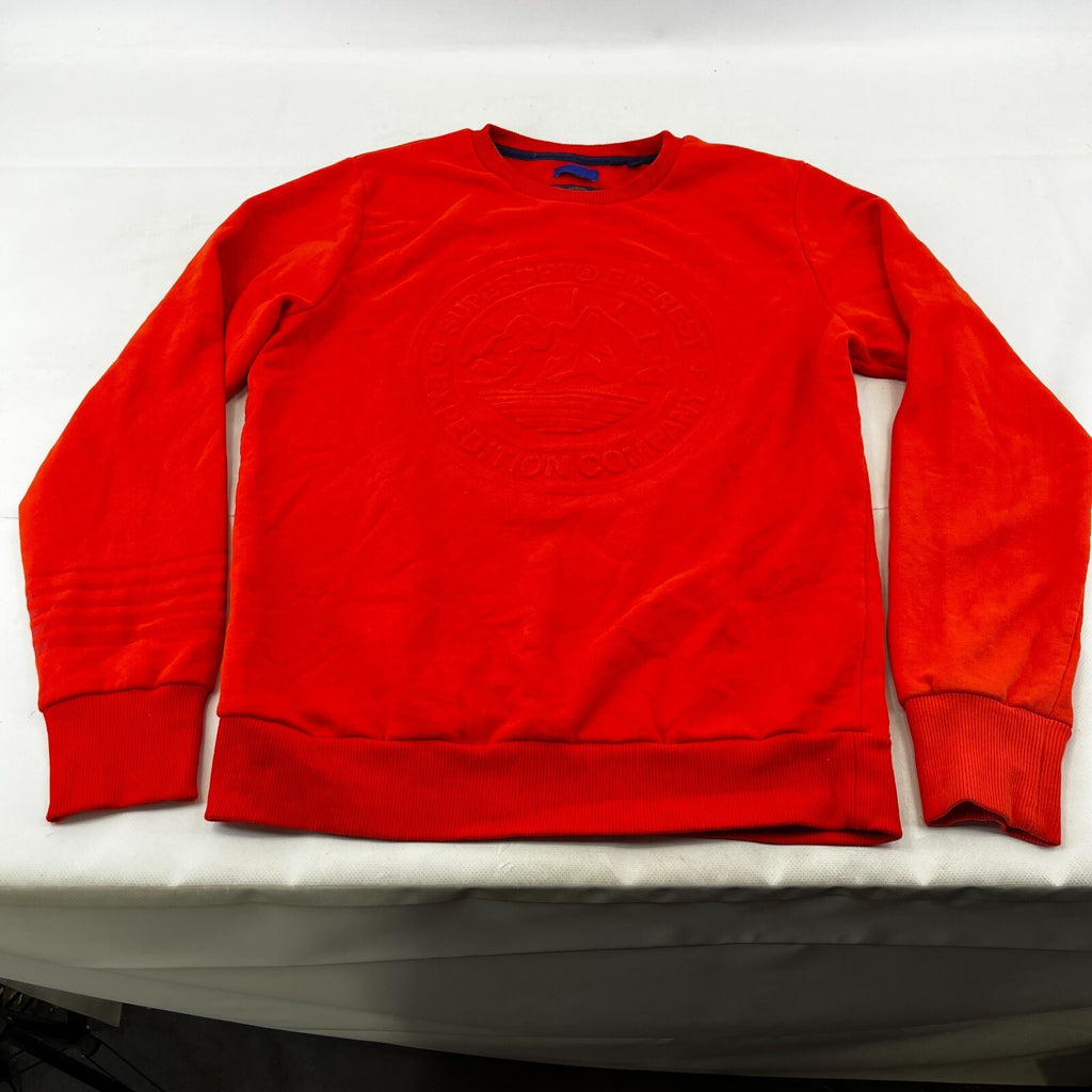 Superdry Everest Explorer Sweatshirt in Orange Men's size Large Crew Neck