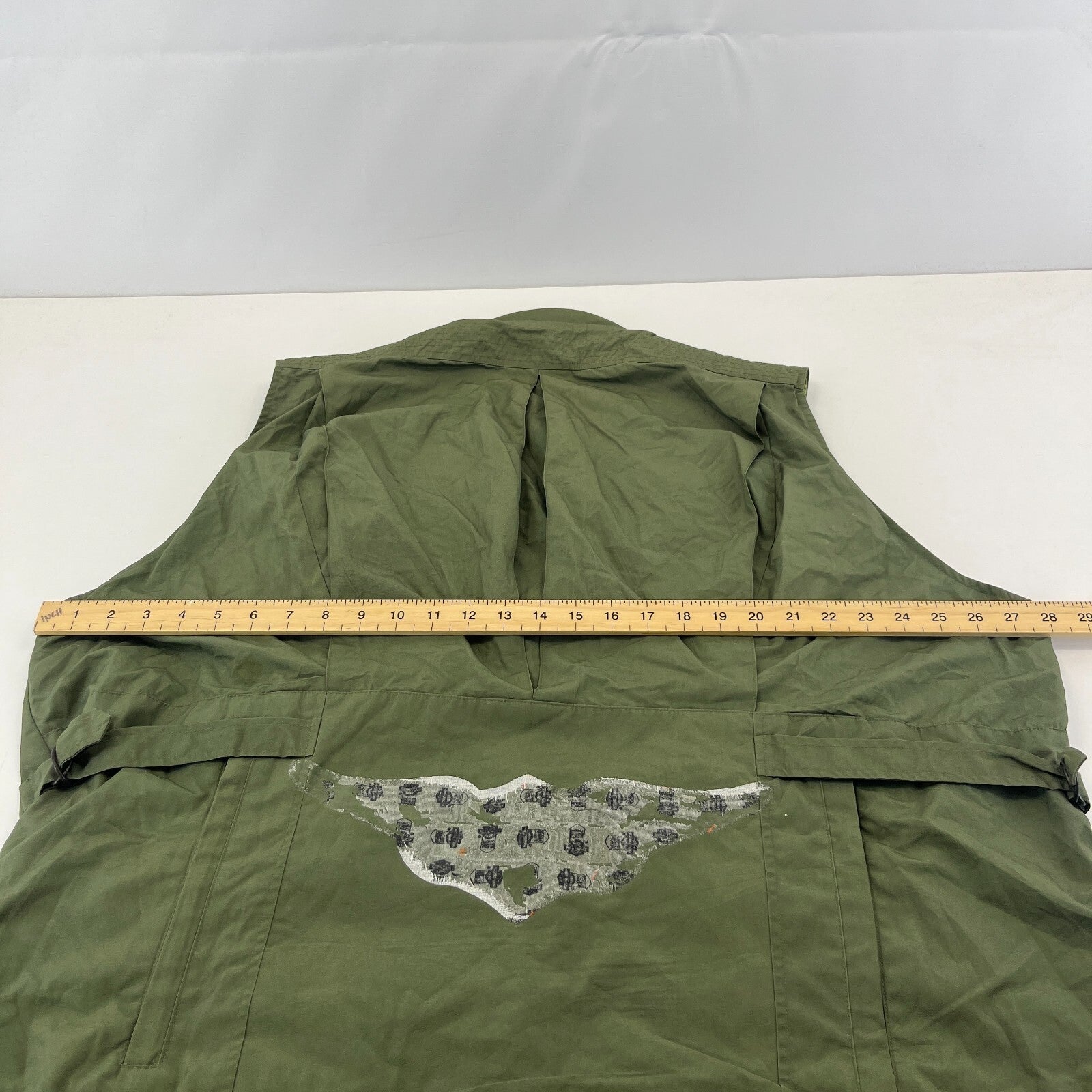 Khaki Green Men's Fishing Vest Gilet Hunting Shooting Multi Pocket size 2XL