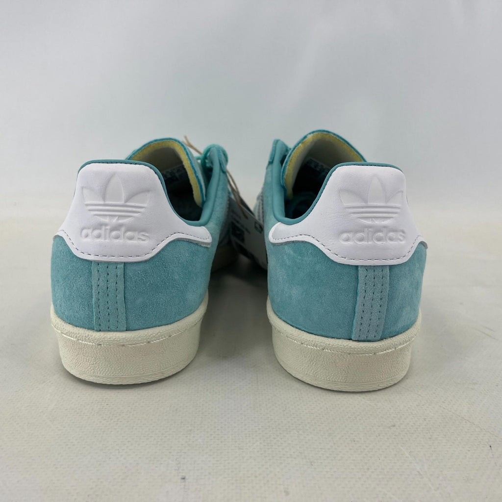 Adidas Campus 80s Light Aqua White Men's UK 10.5 Terraces Casuals Shoes ID7318