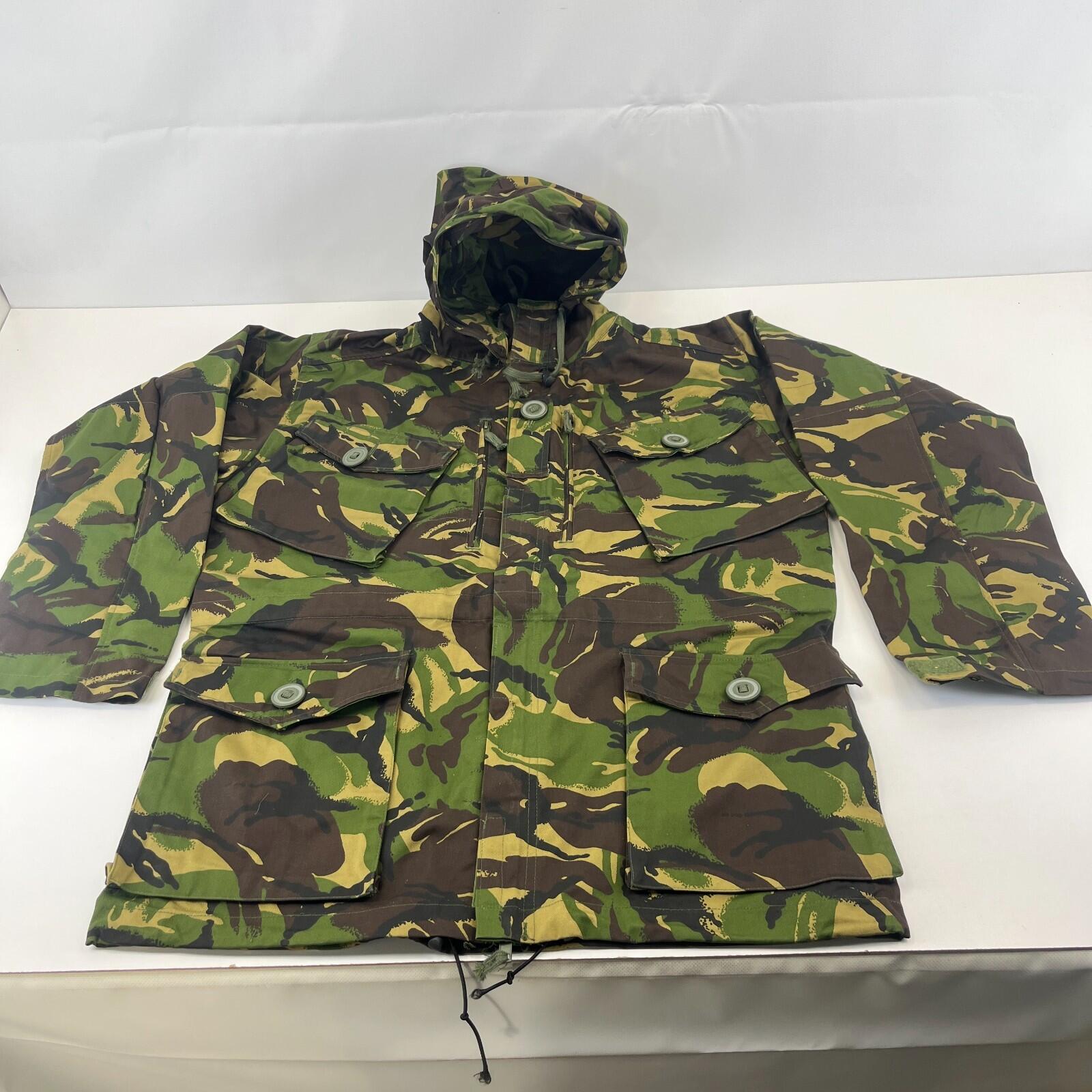 British Military Woodland DPM Camo Windproof Arctic Combat Smock Jacket 170/104
