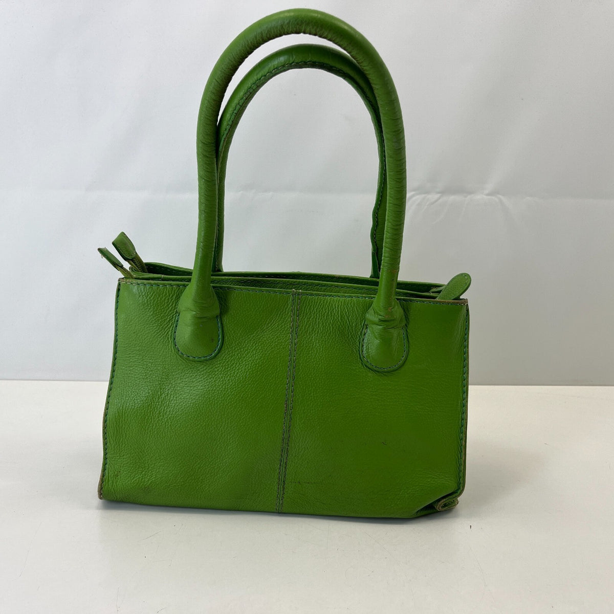 Osprey London Women's Handbag Green Leather Medium Shoulder Bag