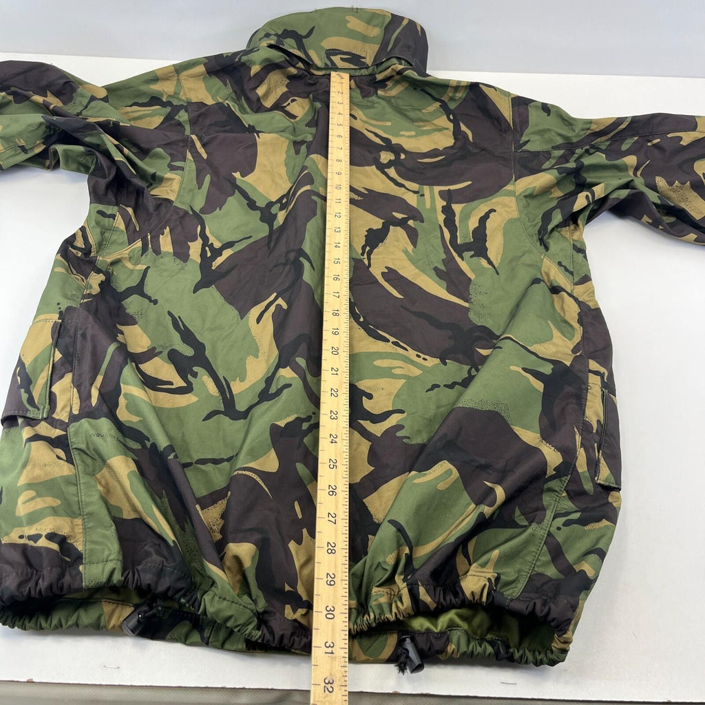 British DPM Camouflage Waterproof Camo Jacket Coat Hooded 180/104 Large